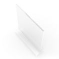 thumbnail image 3 of FixtureDisplays® 12PK 8.5x11" Clear Polystyrene Sign Holder Picture Frame Photo Menu Holder Countertop Display Rack 11193-3-8.5x11-12PK Peel off protective film (white) before use., 3 of 4