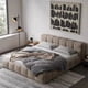 thumbnail image 3 of Bedroom furniture Italian extremely simple bubble bed Nordic modern simple light extravagant double bed wedding bed My Lux Decor Round, 3 of 5