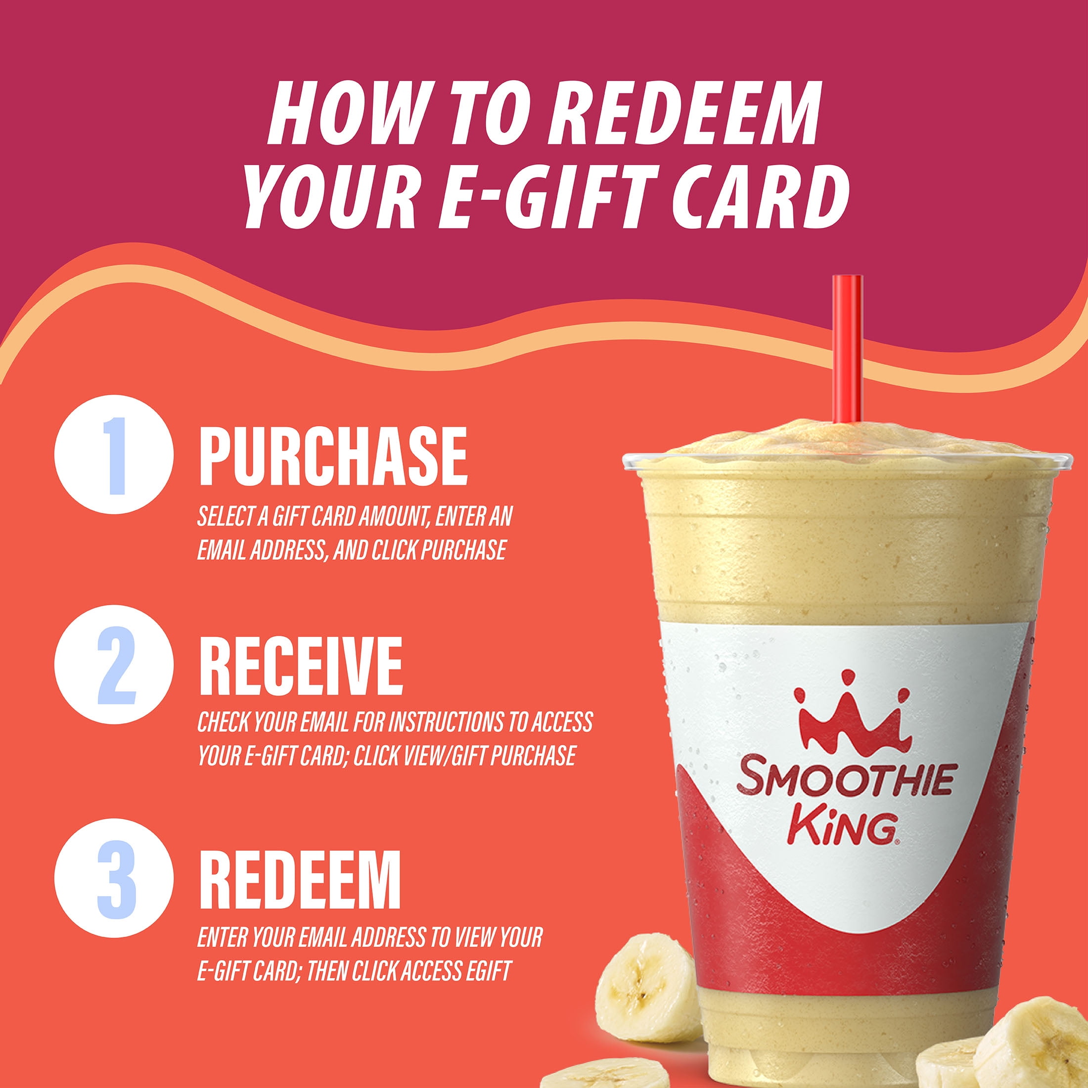 Smoothie King eGift Card [Email Delivery]