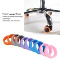 thumbnail image 4 of Housse de Protection de Roues de Bagages, Housse de Roues de Bagages Absorbent les Chocs en Silicone pour Valise, 4 of 8