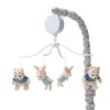 Disney Baby Forever Pooh Gray/Beige Bear Musical Baby Crib Mobile by Lambs & Ivy