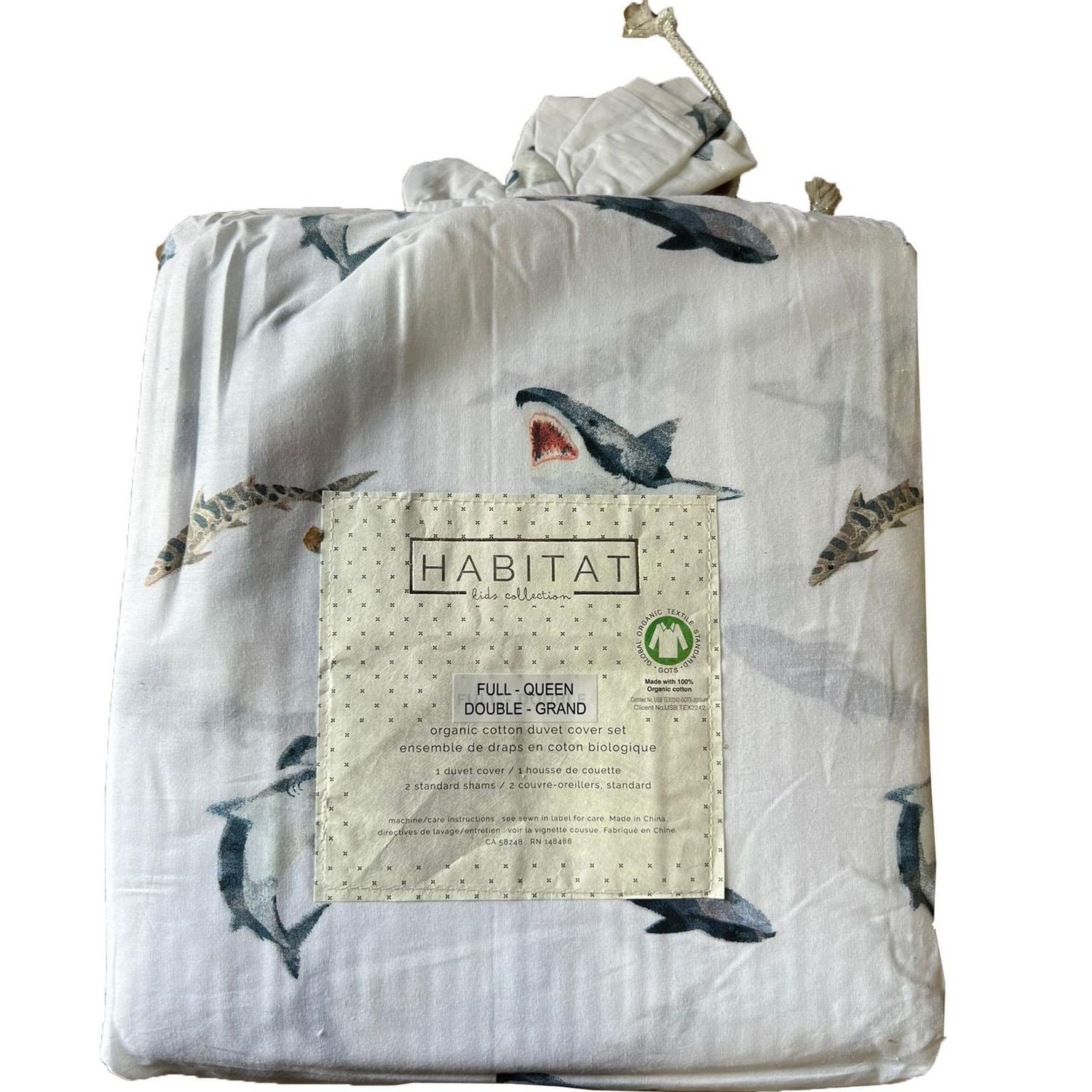 Johnson Home Organic Cotton Duvet Cover Bedding Set