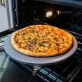 thumbnail image 2 of Unbranded 14 in. Glazed Round Pizza Stone in Grey, 2 of 4