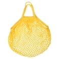 thumbnail image 1 of Unique Bargains Cotton Mesh Bag, 15x13.8' Reusable Mesh Net String Grocery Bags Organizer Yellow, 1 of 6