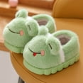 thumbnail image 2 of IROINNID Children's Winter Indoor Non Slip Slippers Girls/Boys Plush Soft Sole Cute Home Cotton Slippers, Size 15M-13Y, 2 of 4