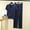 Blue, variant on Womens 2 Piece Outfits 2025 Summer Tracksuit Sets Short Sleeve Tops Travel Long Pants Jogger Lounge Set