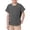 Dark Gray, variant on HCYSFG Boys Solid Color T Shirts Crewneck Short Sleeve Chest Pocket Regular Fit Basic Casual Tees Everyday School Summer Tops