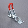 thumbnail image 2 of MasteelfCA 4PCS Quick Release Hold Toggle Clamps Iron Toggle Clamp Adjustable Toggle Latch Heavy Duty Hand Tool for Door Cabinet Box Case (Silver), 2 of 7