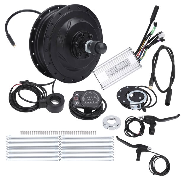 Ymiko Electric Conversion Kit, Rear Wheel Electric Hub Motor Kit 48V