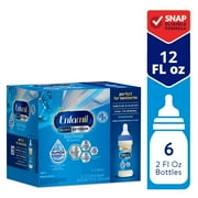 Enfamil Enspire Baby Formula, with Lactoferrin Found in Colostrum and Breast Milk, Dual Prebiotics, DHA for Immune Support, Powder Tub, 2 Fl Oz (Pack of 6)