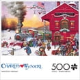thumbnail image 2 of Rompecabezas Buffalo Games Charles Wysocki Whistle Stop, 2 of 6