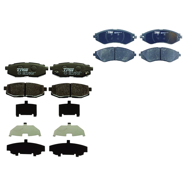 Set de Balatas Cerámicas TRW Optra 2006 A 2010 1 Kit Completo Delantero y Trasero