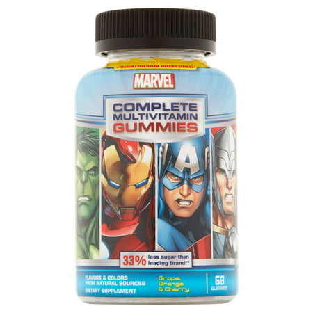 Marvel Avengers Assemble multivitamines gélifiés, 60 count