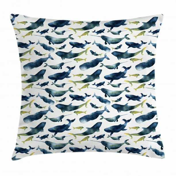 narwhal cushion