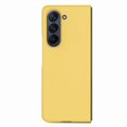 thumbnail image 7 of Dteck Case for Samsung Galaxy Z Fold5, Slim Full Body with Front Tempered Glass Screen Protector Case Shockproof Hard PC Cover, Yellow, 7 of 7