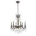 thumbnail image 2 of Elegant Lighting Rosalia 23" 6 Light Royal Crystal Chandelier, 2 of 2