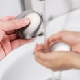 thumbnail image 2 of 1 Set Deodorizing Soap Kitchen Stainless Steel Soap Odor Removing Soap, 2 of 4