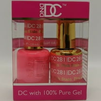 DND - DC Duo Soak off Gel & Matching nail polish, #281 - Pink Stain