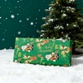 thumbnail image 4 of Christmas Wrapping Paper Roll 5 Meters Christmas Wrapping Paper for Xmas Holiday Decoration, Party Celebration (Green), 4 of 8