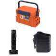 thumbnail image 1 of Caja Herramientas Pesca Cebo Plástico Accesorios Organizador Almacenamiento () Naranja, 1 of 9