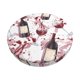 thumbnail image 1 of Disketp Watercolor Wine Funda Redonda para Taburete, Funda de Cojín para Silla de Bar Suave y Elástica-14 inch, 1 of 7