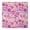 Lightpink Daisy Flower, variant on Green Daisy Flower Pattern Square Fitted Tablecloth with Elastic Edge,Square Table Cover,Washable Elastic Table Cover for Home Kitchen Party Decor 34"x34"
