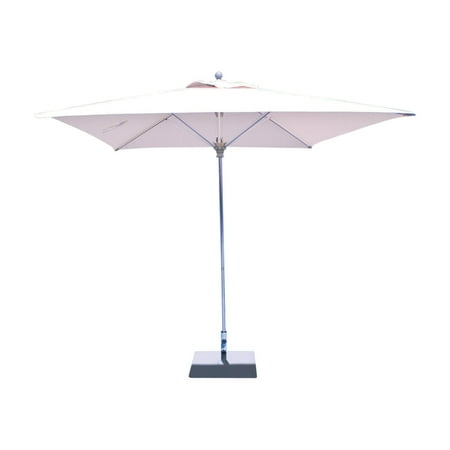Galtech 8 Ft Square Deluxe Sunbrella Commercial Aluminum Patio