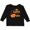 AB-Black, variant on Cutest Pumpkin in the Patch with Orange Heart Boys or Girls Long Sleeve Toddler T-Shirt