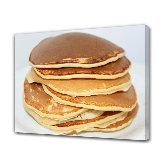 American pancakes Canvas Poster Bedroom Decor Sports Landscape Office Room Decor Gift,Frame-style,20x30inch(50x75cm)
