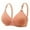 Khaki, variant on Bigersell Wireless Push Up Bras for Women Plus Size Seamless Full Figure Bra No Underwire Comfort Strap V-Neck Breathable Padded Bralette, B12-16, Beige, XL
