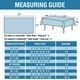 thumbnail image 5 of Mantel rectangular de lino texturizado de 60 x 120 pulgadas, mantel sólido premium a prueba de derrames, resistente al agua, para comedor, buffet, tela extrasuave y gruesa sin arrugas, TaupeAqua54" x 70", 5 of 5