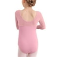thumbnail image 4 of Agkizg Long Sleeve Leotards for Girls Gymnastics Kids Toddler Tumbling Outfits, Sizes 2-15 Years, 4 of 5