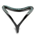 thumbnail image 4 of IP Light Black (IP Gun) Stainless Steel Ring with Top Grade Crystal in Multi Color for Women Multi Color Stone Color Style TK2557 Size 7, 4 of 4