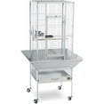 thumbnail image 1 of Prevue Pet Products 3351W Park Plaza Bird Cage, Pewter,Small, 1 of 3