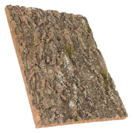 GARVALON 1Pack Golden Cork Board Reptile Background for Aquarium Enthusiasts