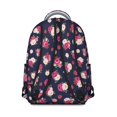 thumbnail image 2 of Pioneer Flower Floral Print Pattern Backpack for School, Cute School Bag with Adjustable Shoulder Straps and Padded Back, 15.3"x11"x7.1", 2 of 3