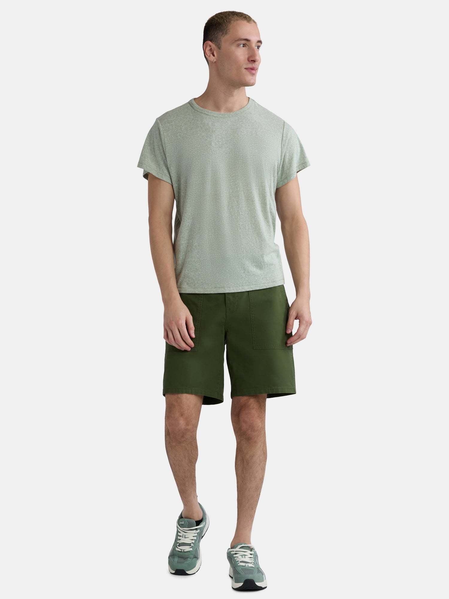 George Men's and Big Men's Utility Shorts, 10" Inseam, Sizes 30-46