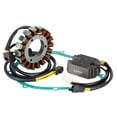 thumbnail image 2 of Magneto Stator + Voltage Rectifier + Gasket For Suzuki 05-19 Boulevard S40 S 40, 2 of 7
