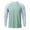 A-Light Green159, variant on Mens Long-Sleeve Contrast-Raglan T-Shirt Lightweight Casual Top Breathable Daily Gym Everyday Wear