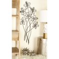 Decmode Metal Wall Decor, Silver
