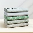 thumbnail image 6 of Great Bay Home Lodge Flannel Sheet Set - 100% Turkish Cotton - Double Brushed - Full, Snowflake - Mosaic Blue, 6 of 6
