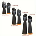 ENIYUU 22” Latex Chemical Resistant Gloves Reusable Heavy Duty Long