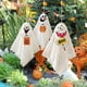 thumbnail image 3 of paquetes de decoraciones de fantasmas colgantes de Halloween, Mini fantasma de tela de Halloween para interiores y exteriores Levamdar LXY173, 3 of 6