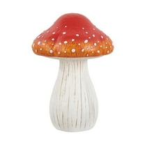 Mainstays Large Resin Mushroom Outdoor Garden Statue, Weather-Resistant