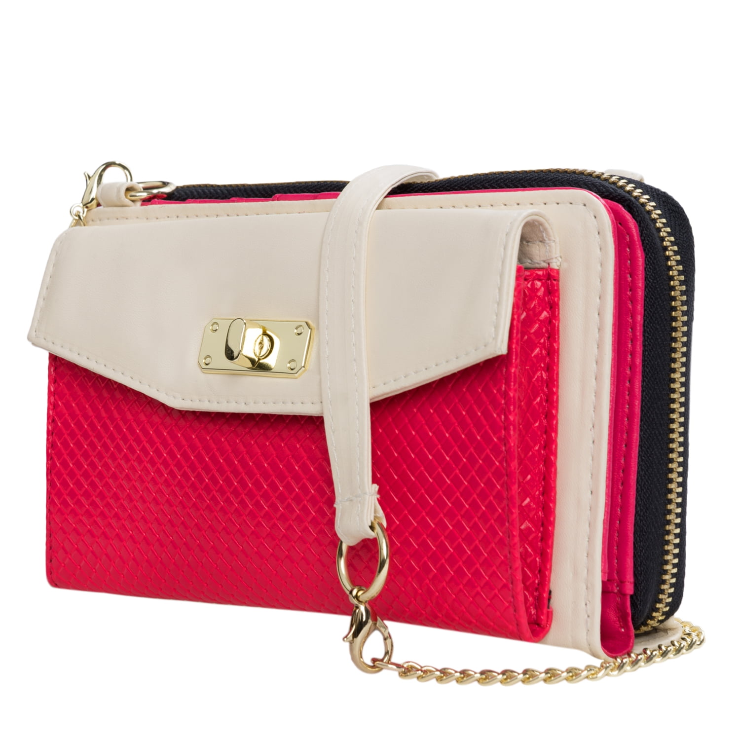 Original Vintage Venice Fashion Clutch Purse Bag for HTC Phones (Includes Removable Shoulder Strap)