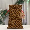 thumbnail image 5 of Rocae Colorful Pineapple for Christmas Drawstring Linen Gift Bag with Drawstrings Treat Bag Goody Present Bags for Christmas Party Favor-Small, 5 of 9