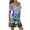Blue formal dresses for women, variant on Wycnly Formal Dresses for Women Fashion Plus Size Beach Cold Shoulder Tunic Tshirt Strap Dresses Short Sleeve Round Neck Floral 2024 Summer Mini Dress Black XXL