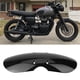 thumbnail image 5 of Guardabarros Delantero Corto Para Motocicleta, Compatible Con Triumph T100 2001-2016 (Negro) Advancent VI003264-00, 5 of 7