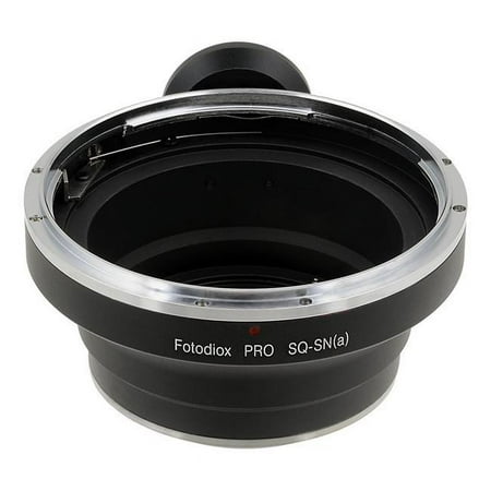 Image of Fotodiox Pro Lens Mount Adapter - Bronica SQ Mount Lens To Sony Alpha A-Mount SLR Camera Body
