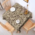 thumbnail image 6 of Camouflage Square Tablecloth 42x42in(107x107cm) – Waterproof Polyester Printed Table Cover, Wrinkle Resistant & Washable for Kitchen Dining Picnic Party Decor, 6 of 6